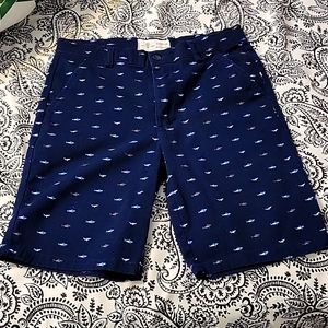 Boys shark print shorts size 10
